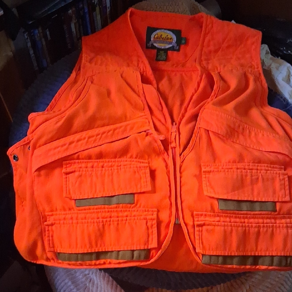 Cabela's Vibrant Orange Outdoor Vest